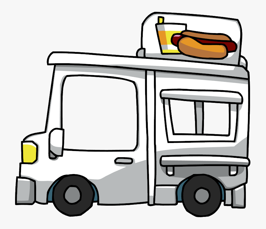 Food Truck Scribblenauts Wiki - Food Truck Clipart Png, Transparent Clipart