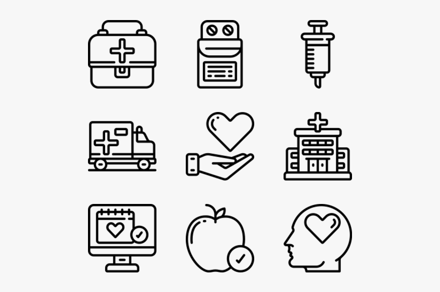 Medical - Adobe Icons Vector, Transparent Clipart