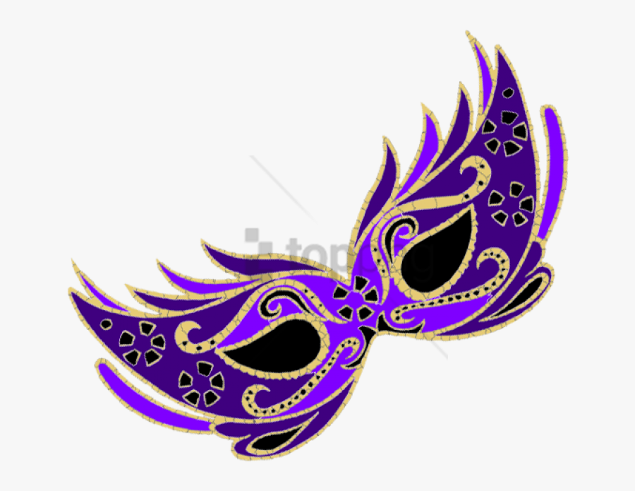 Free Png Masquerade Png Png Images Transparent - Clip Art Mardi Gras Masks, Transparent Clipart