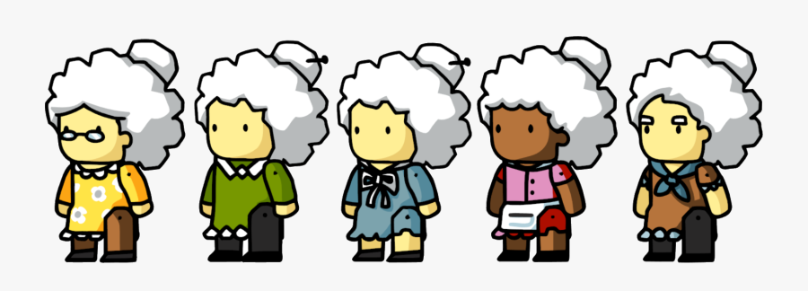 Grandmother Scribblenauts Wiki Fandom - Scribblenauts Grandmother, Transparent Clipart