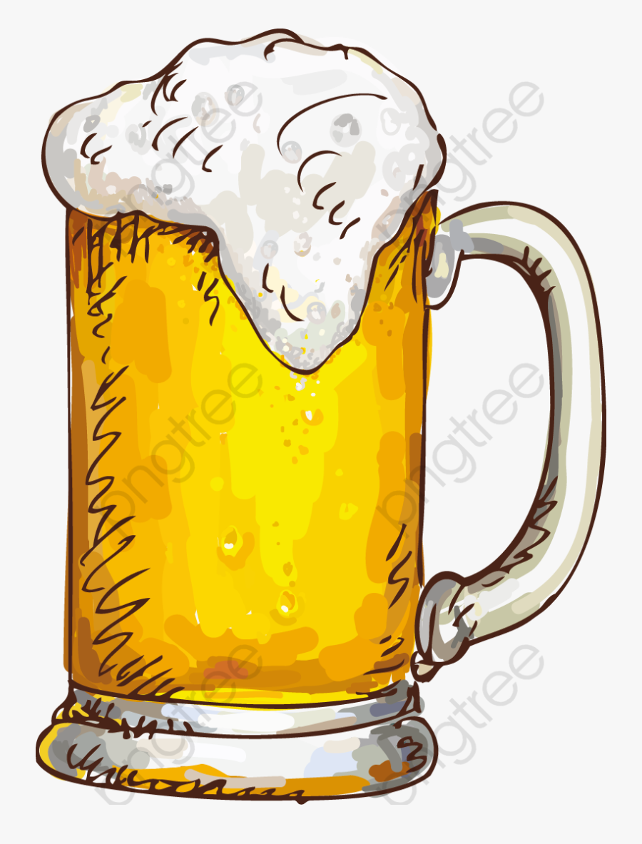 A Cup Of Beer, Cup Clipart, Beer Clipart, Beer Png - Beer Mug Clipart Png, Transparent Clipart
