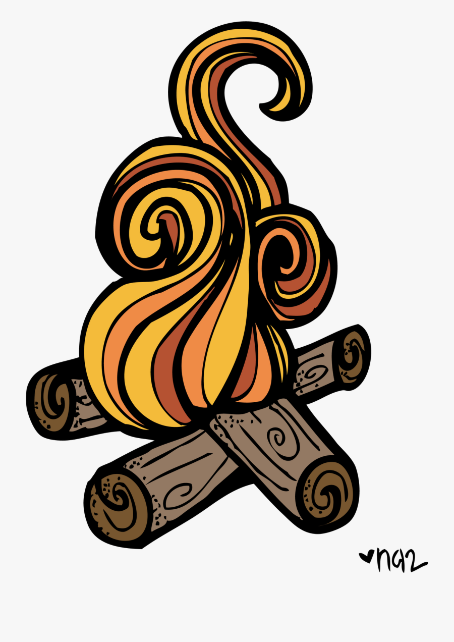 Around The Campfire Clipart - Clip Art Camp Fire, Transparent Clipart