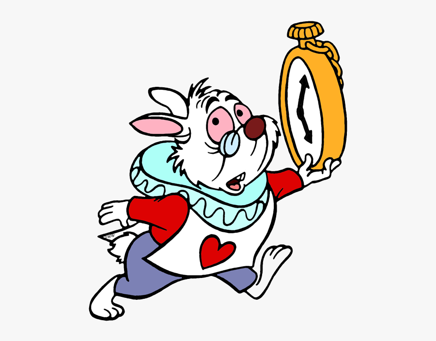 Disney Alice In Wonderland White Rabbit, Transparent Clipart