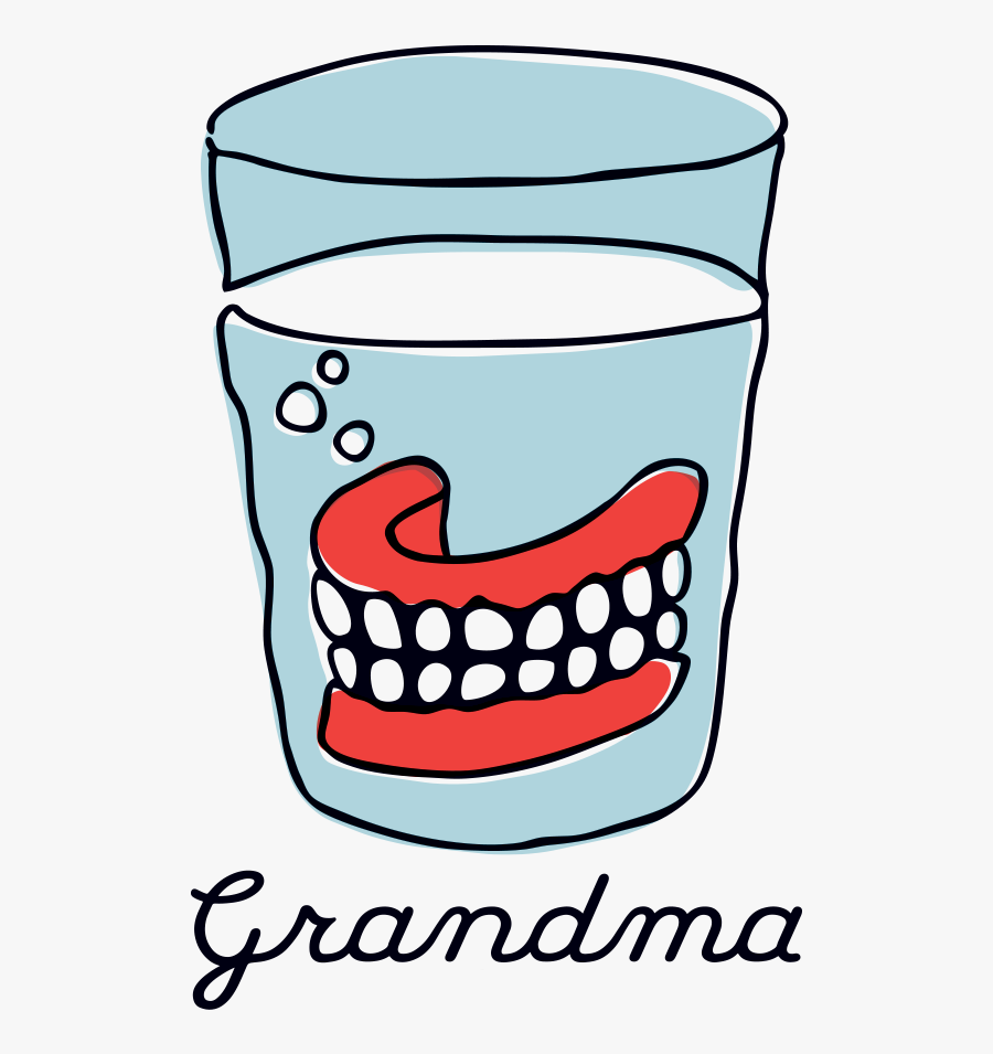 Grandma, Transparent Clipart