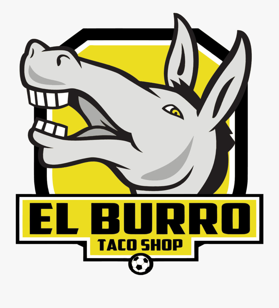 Transparent Burro Png - El Burro Taco Shop, Transparent Clipart