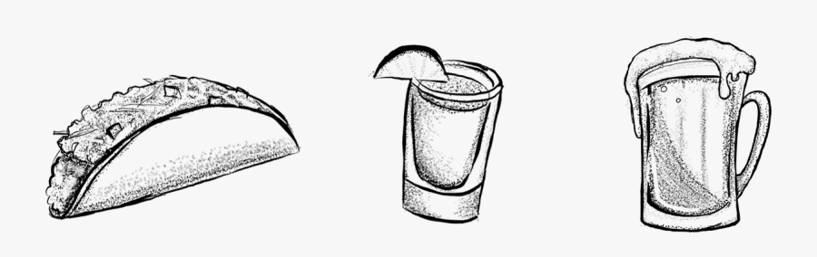Southern Tequila And Taco Fest In Knoxville, Tn To - Tacos & Tequila Drawing, Transparent Clipart