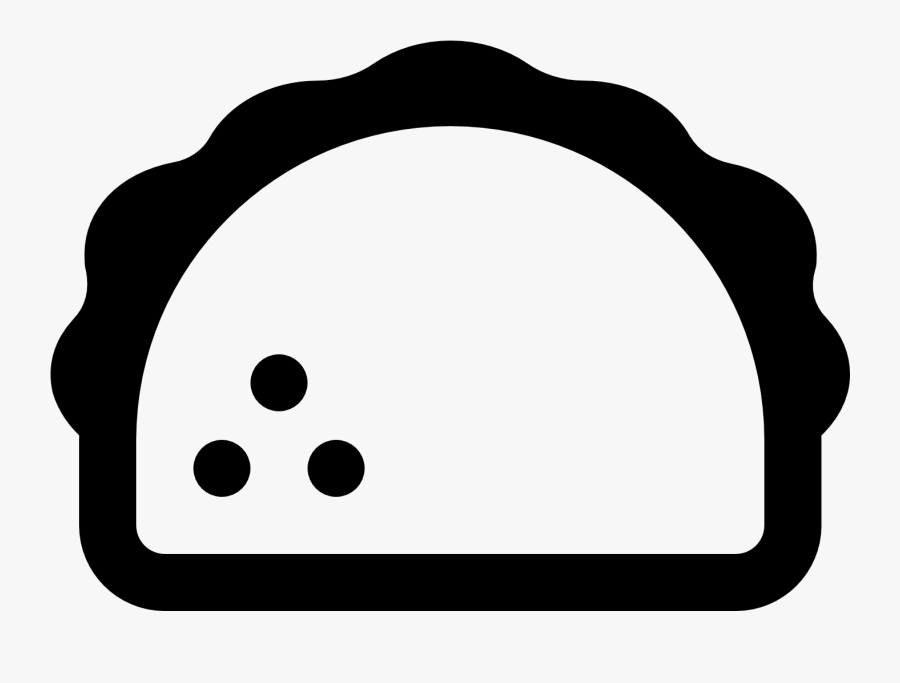 Taco Clipart Three, Transparent Clipart