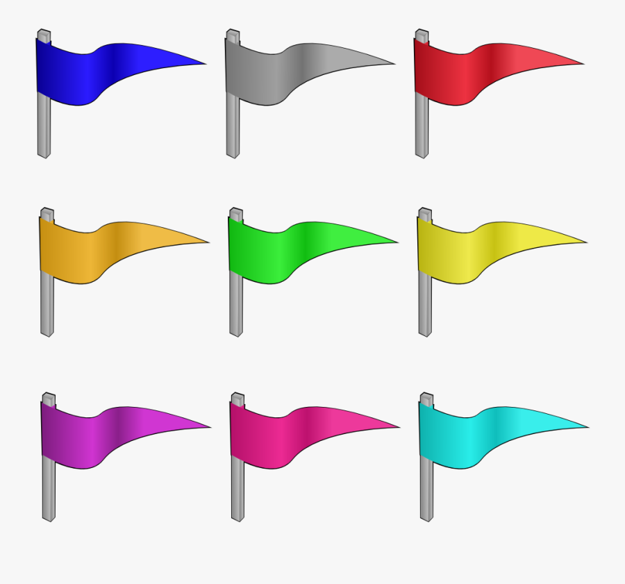 Flag Clip Art, Transparent Clipart
