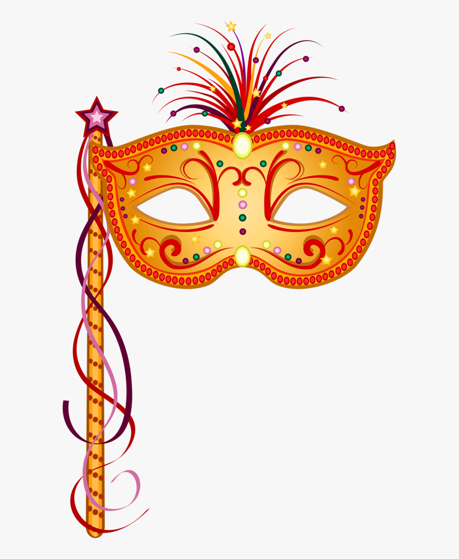 Carnival ~ Mardi Gras Halloween Clipart, Halloween - Carnival Mask Vector Png, Transparent Clipart