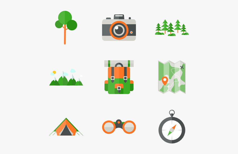 Thumb Image - Camping Icons Png, Transparent Clipart