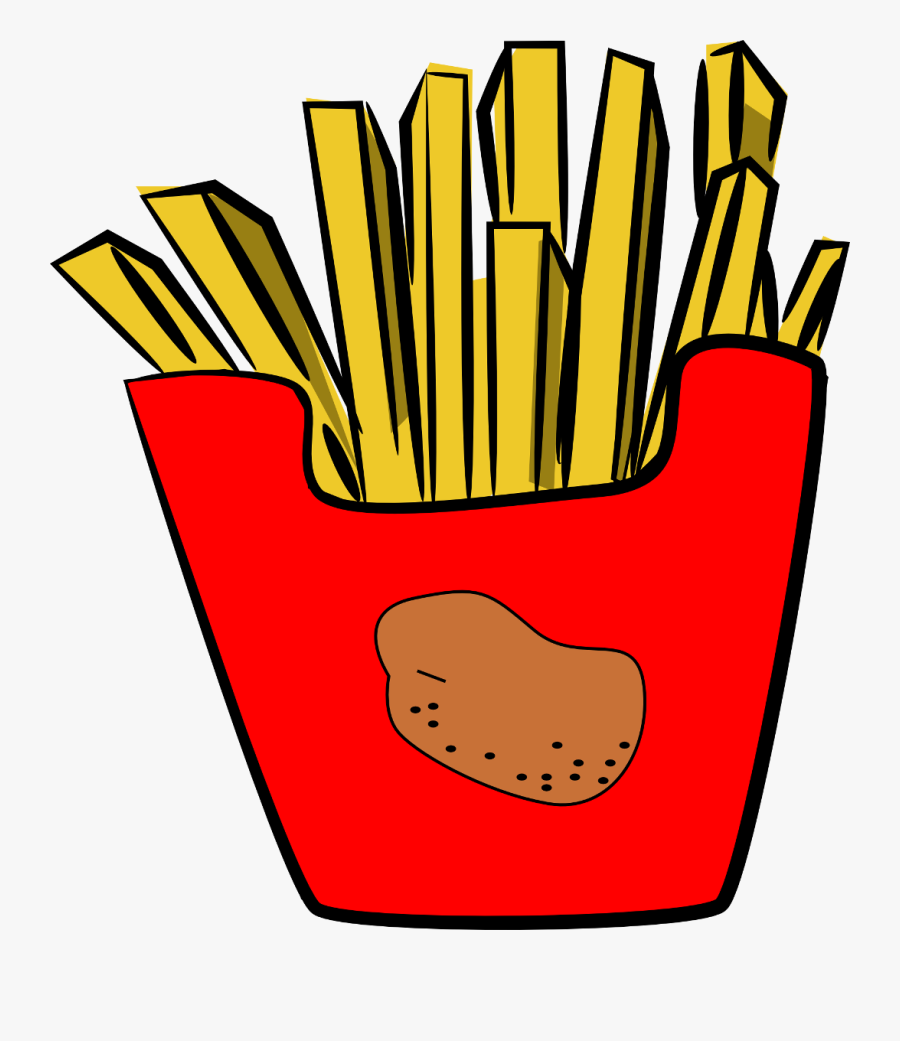 The Totally Free Clip Art Blog - Clip Art French Fries, Transparent Clipart