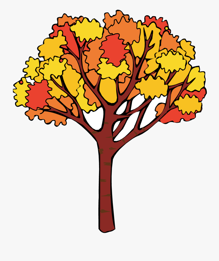 September Cliparts For Free Clipart Autumn And Use - Fall Tree Clipart, Transparent Clipart