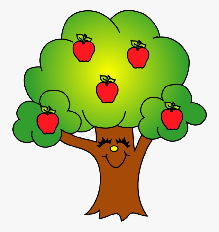 Apple Tree Trees Image Of Clipart Cool Clip Apples - Tree Clipart, Transparent Clipart