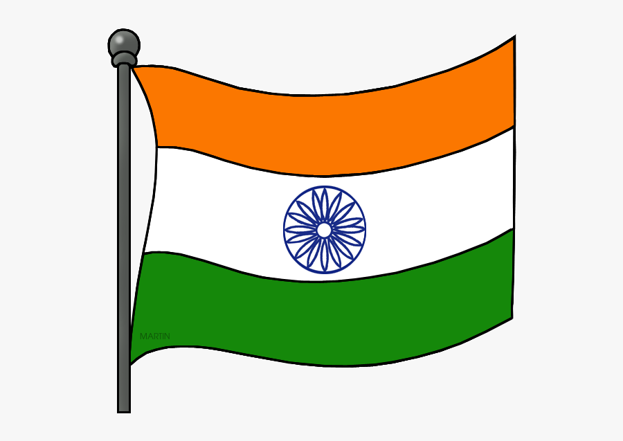 Indian Flag Clip Art , Png Download - Indian Flag Of Art, Transparent Clipart