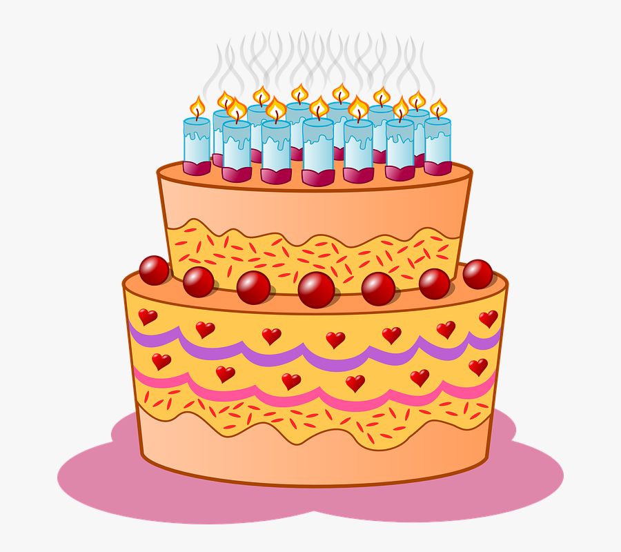 Happy Roshaunda D Cade - Birthday Cake Clip Art, Transparent Clipart
