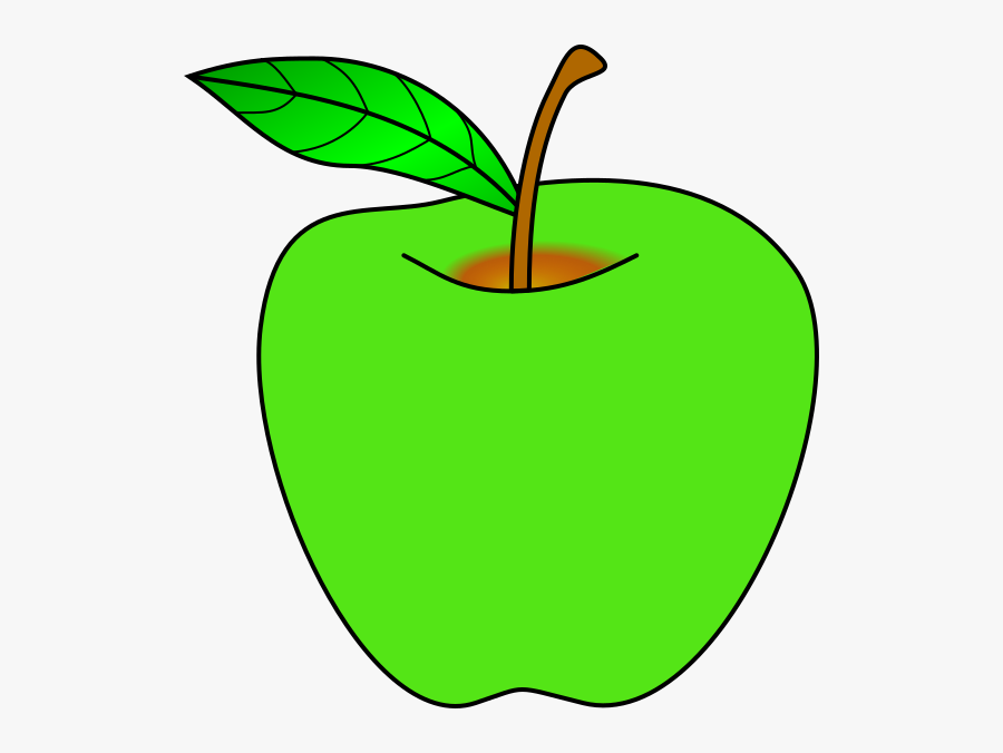 Green Apple Clipart, Transparent Clipart
