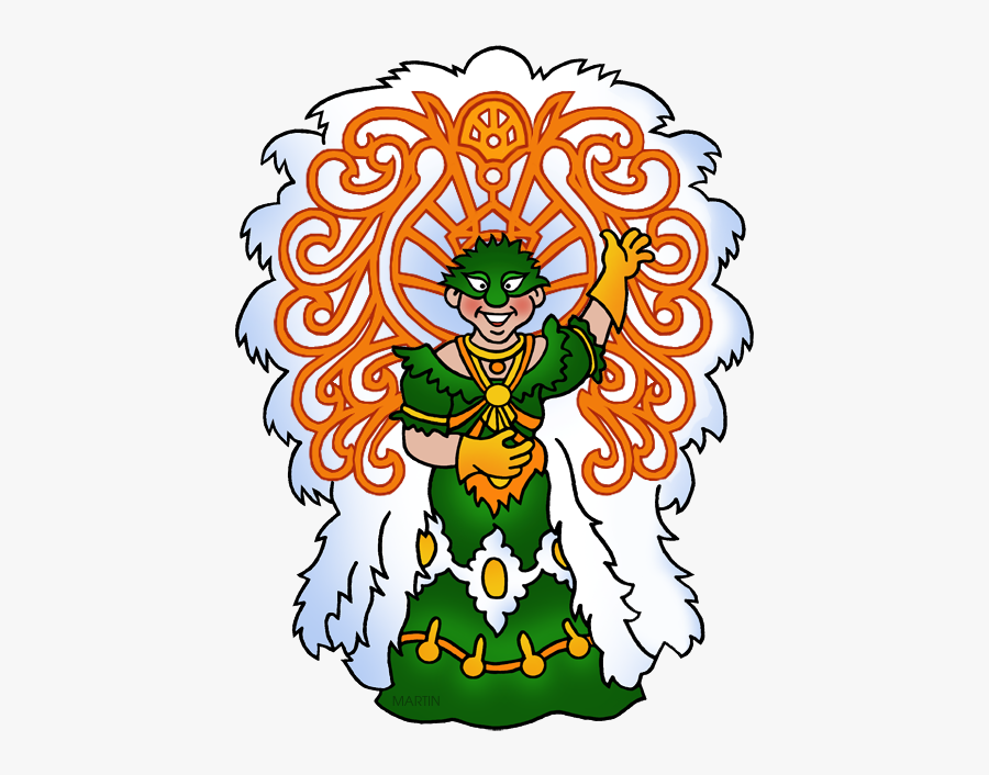 Louisiana - Mardi Gras - Cartoon, Transparent Clipart