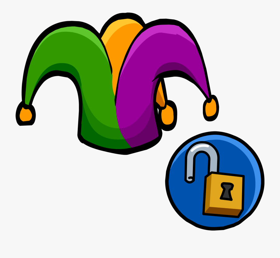 Court Jester Hat Unlockable Icon - Jester Hat Transparent Background, Transparent Clipart
