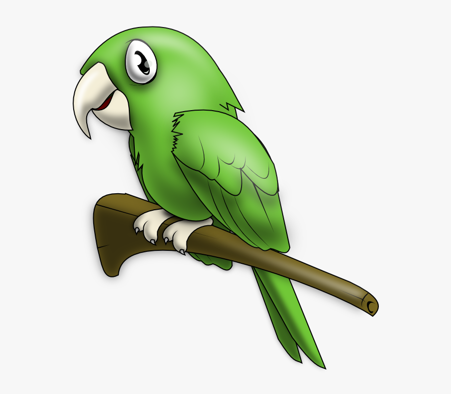 Cute Parrot Clipart - Loro Clipart, Transparent Clipart