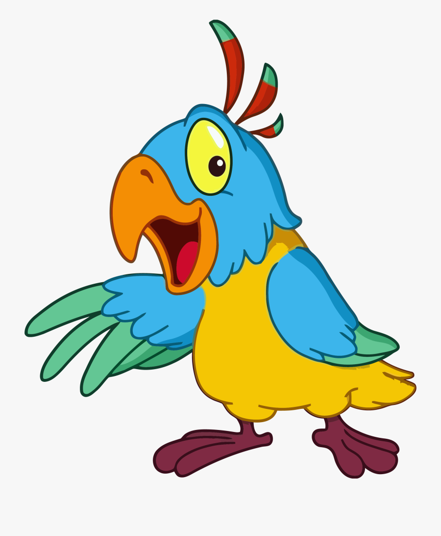 Bird Parrot Clipart Transparent Png - Bird Clipart, Transparent Clipart