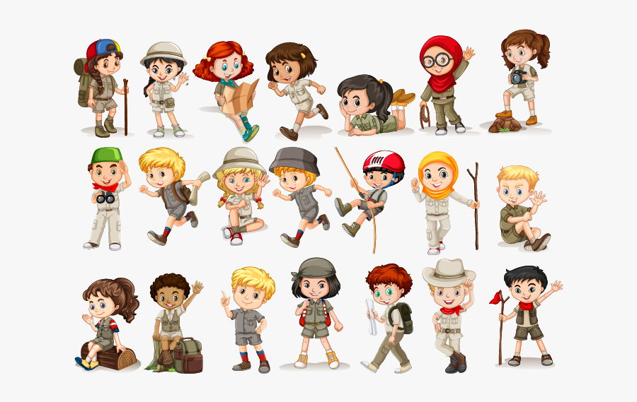Scouting Camping Illustration Children Royalty-free - Boy Scout Cartoon Png, Transparent Clipart