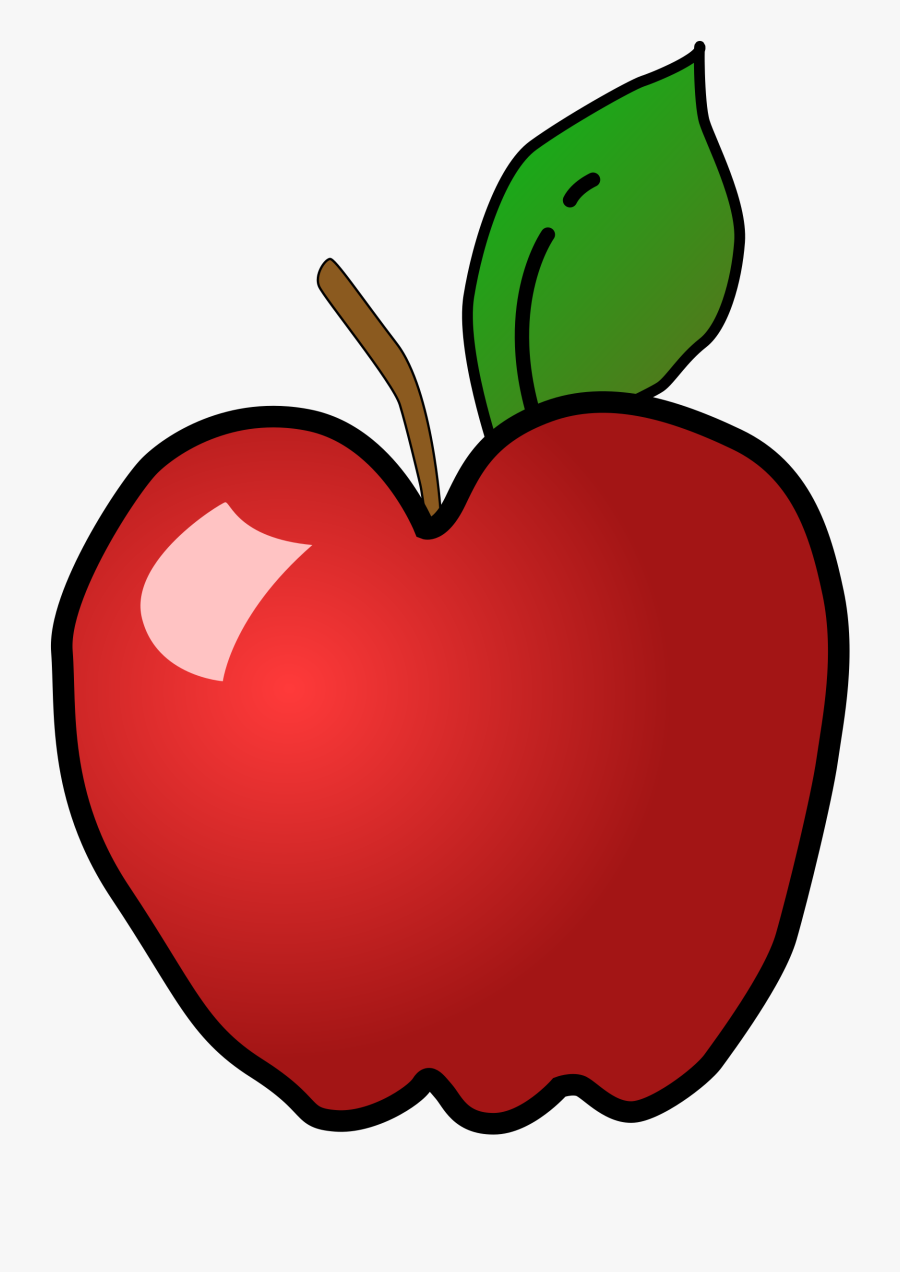 Polished Apple, Transparent Clipart