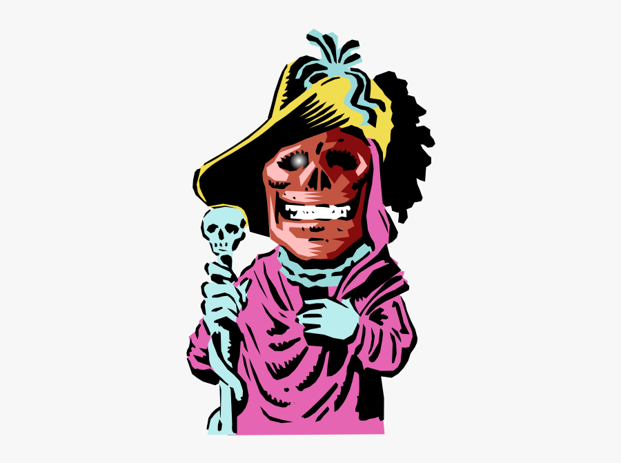 Pink,human Behavior,art - Cartoon Death, Transparent Clipart