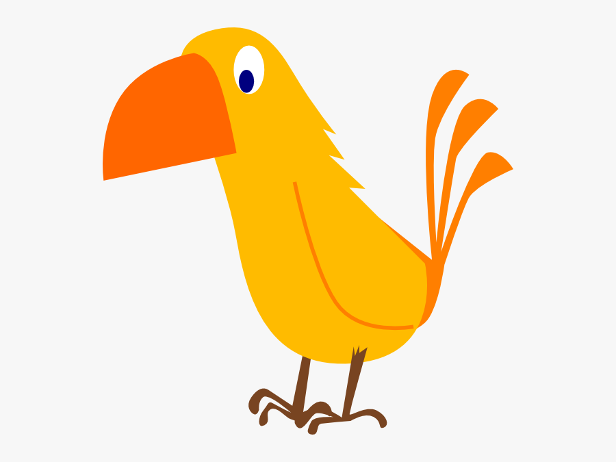 Drawing Easy At Getdrawings - Cartoon Bird Transparent Background, Transparent Clipart