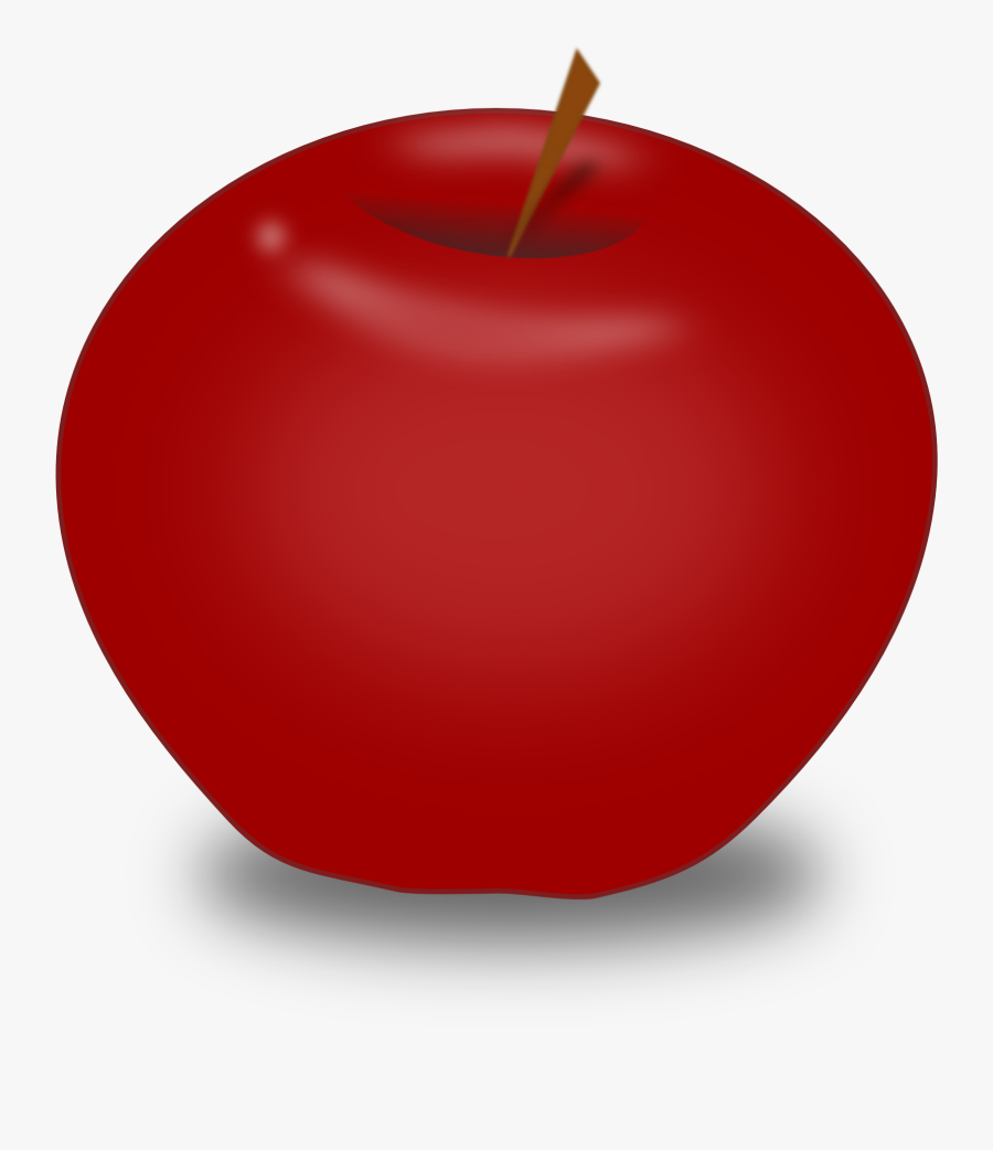Apple - Computer - Clip - Art - Red Apple Design, Transparent Clipart