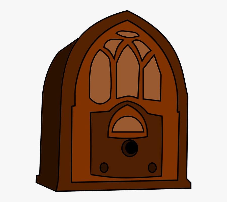 Antique Radio Clipart - Old Fashioned Radio Clip Art, Transparent Clipart