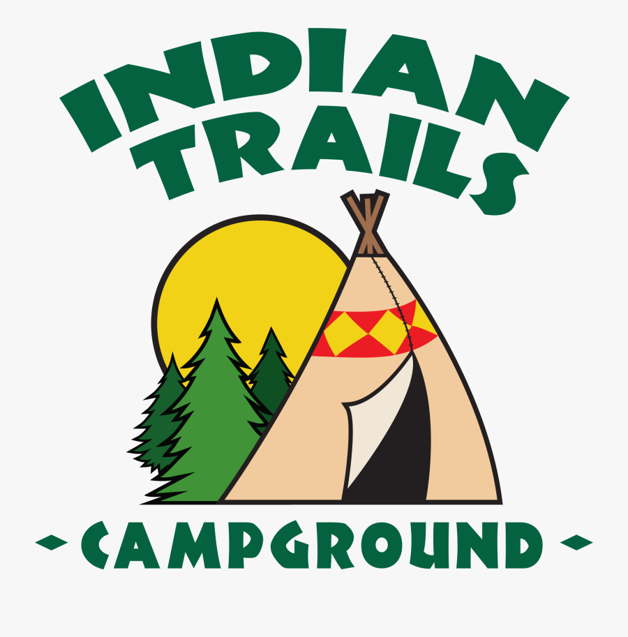 Indian Trails Campground Logo - Campground Logo, Transparent Clipart