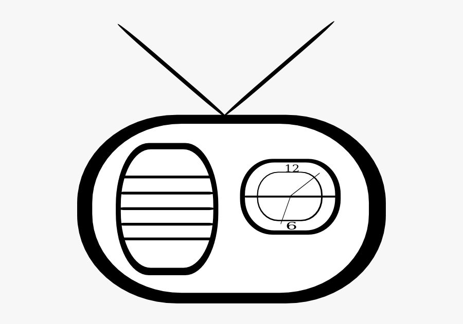 Transparent Radio Clipart - Radio Clip Art Transparent Background, Transparent Clipart