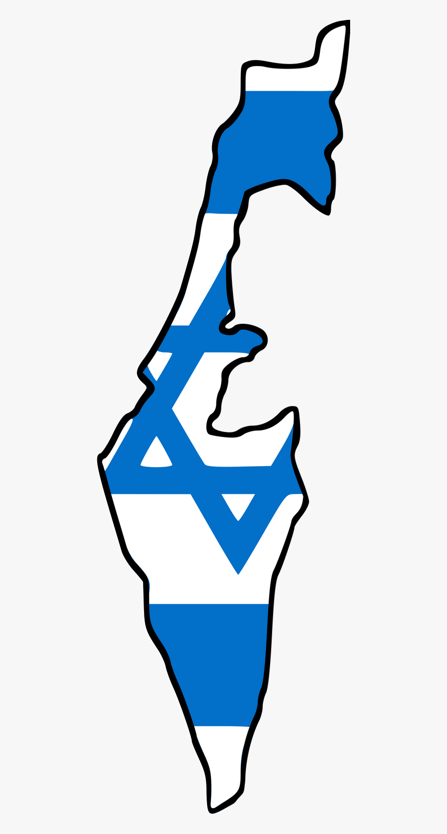 Flag Of Israel Graphics Flag Map Image Clip Art - Israel Flag And Country, Transparent Clipart