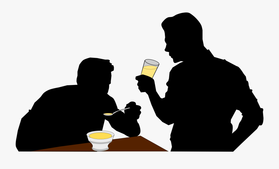 Human - Eating And Drinking Clipart, Transparent Clipart