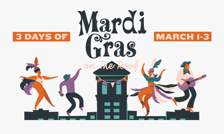 Mardis Gras Roof Ponce City Market Poster"
 Class="img - Ponce City Market Mardi Gras, Transparent Clipart