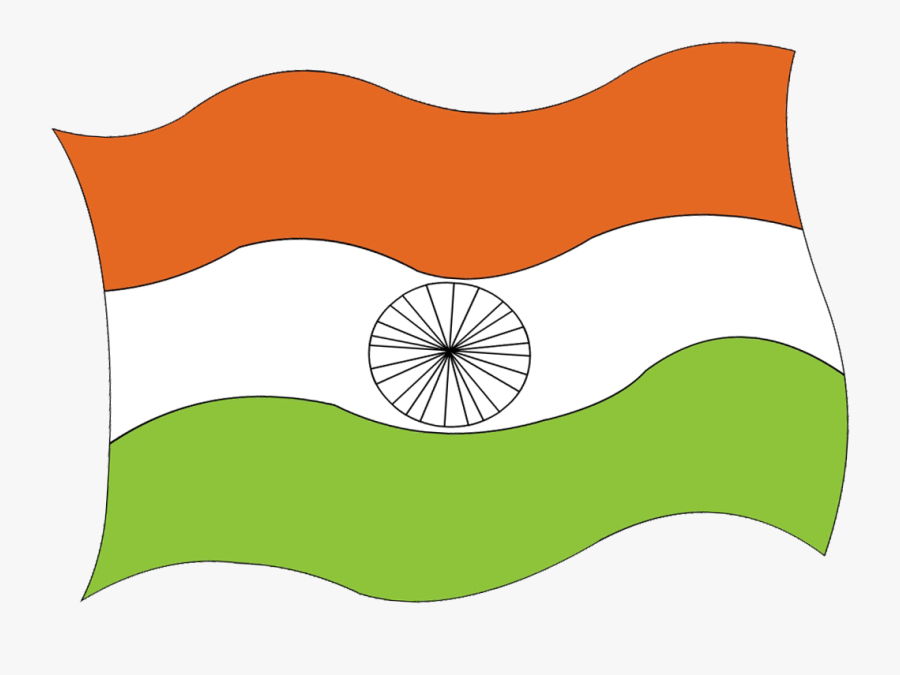 National Flag Clipart - Indian National Flag Diagram, Transparent Clipart