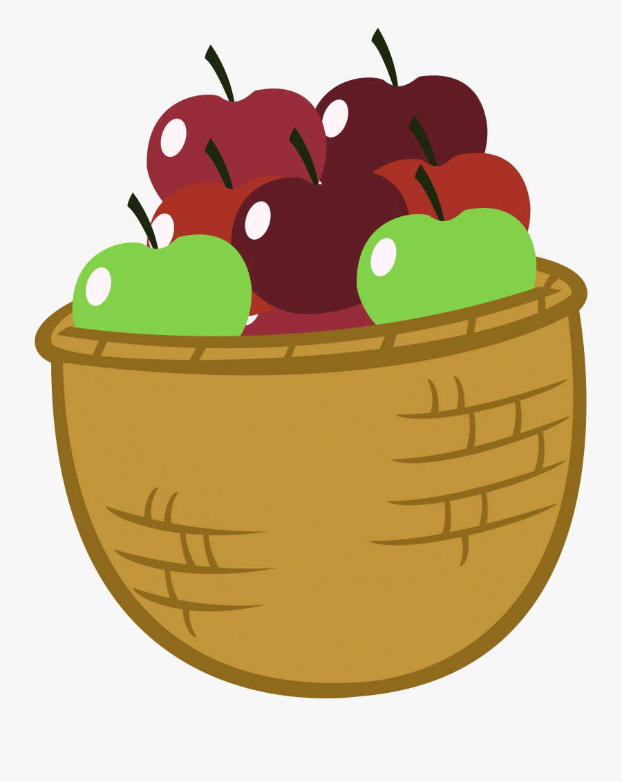 Transparent Bushel Of Apples Clipart - Apples Cartoon Png Transparent, Transparent Clipart