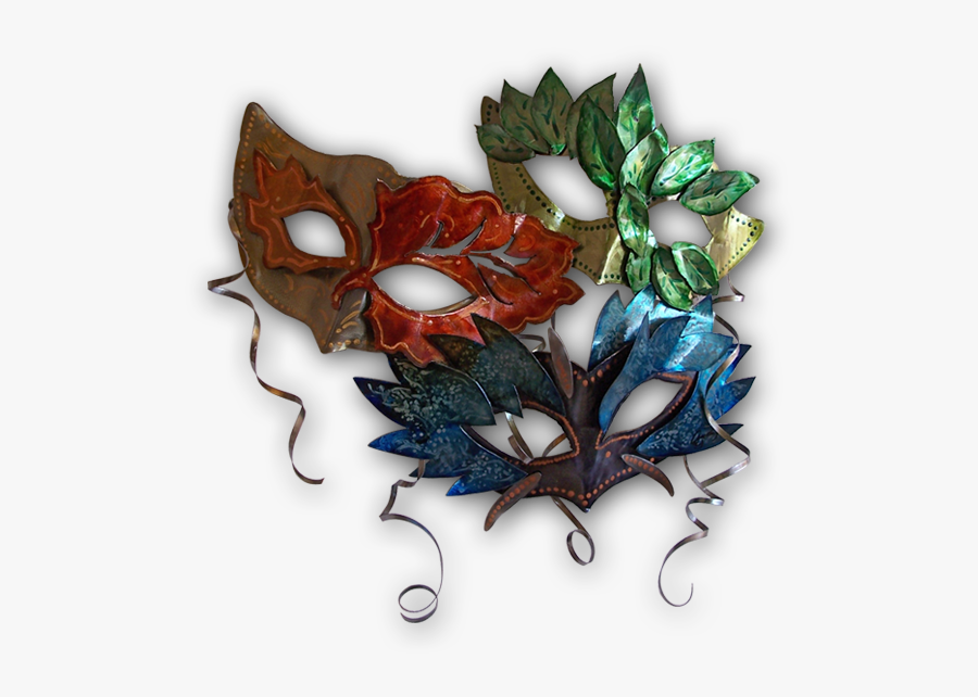 Mardi Gras Masks - Tube Carnaval, Transparent Clipart