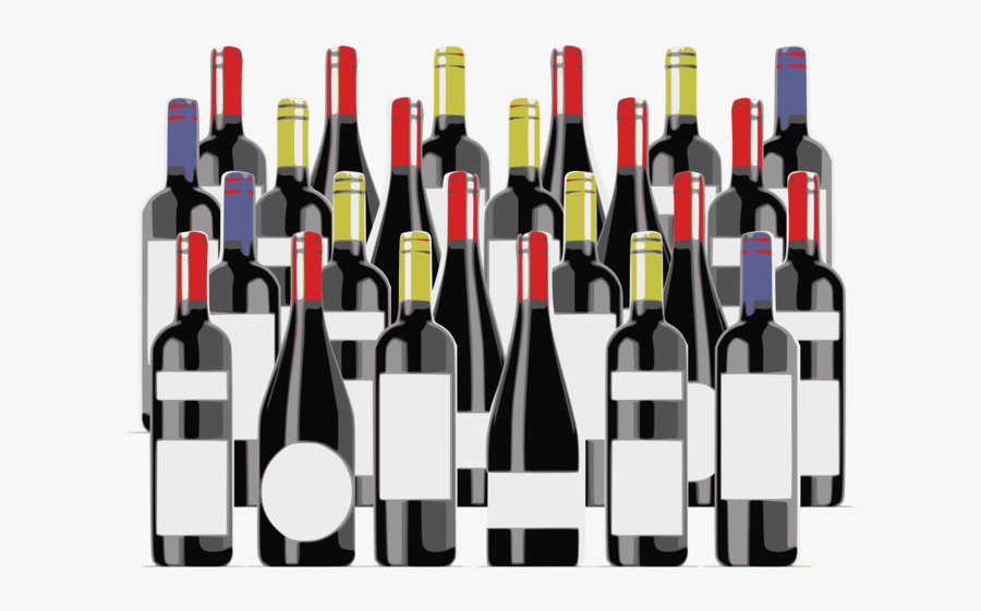 Beer Bottle,alcohol,glass Bottle - Wine, Transparent Clipart