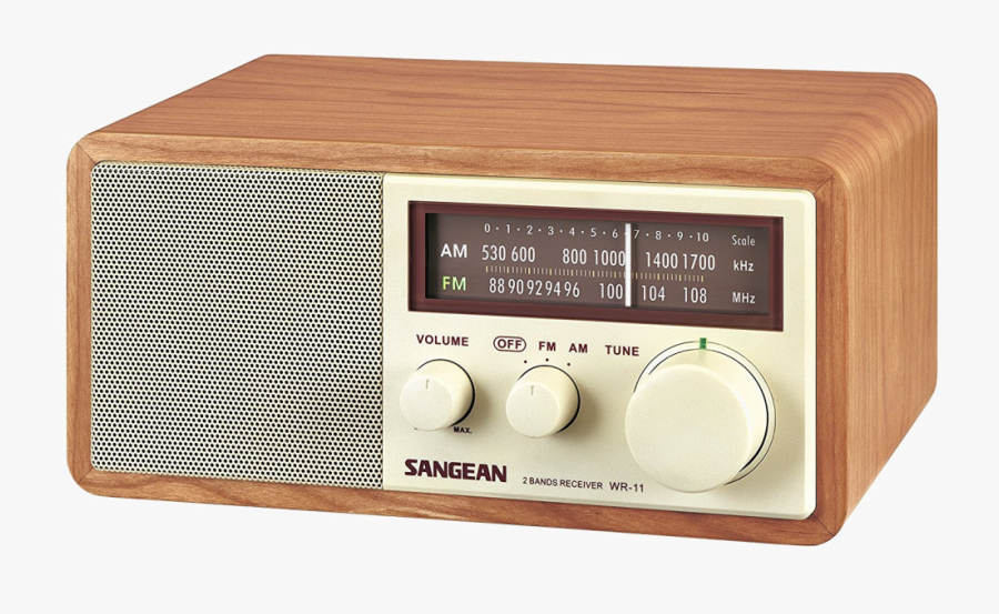 Vintage Image Vector Clipart - Sangean Wr 11, Transparent Clipart