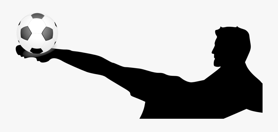 Kicking Soccer Ball Clip Art, Transparent Clipart