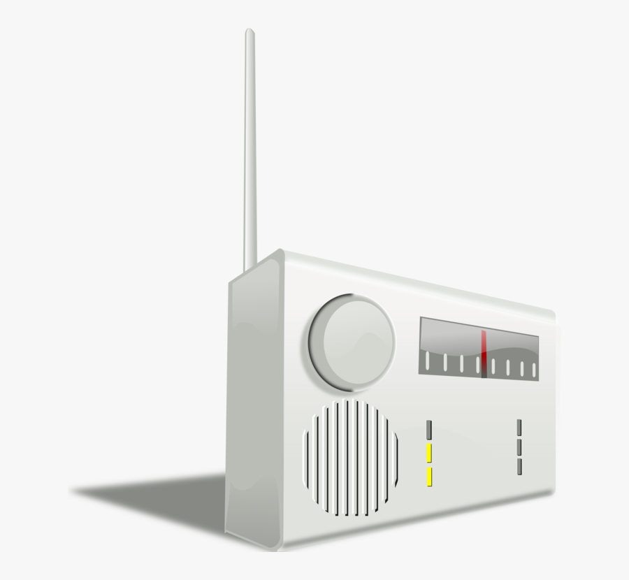Electronic Radio - Radio Clip Art, Transparent Clipart