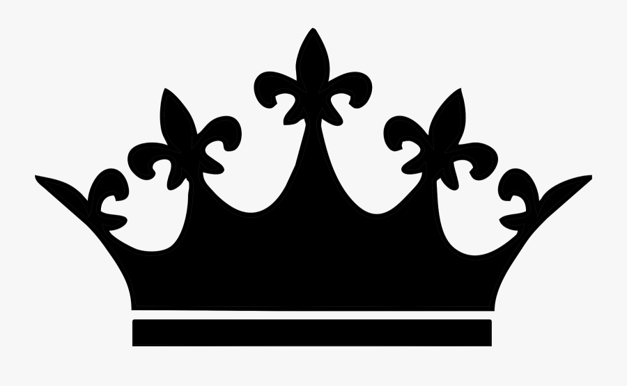 Tiara Crown Clip Art - Princess Crown Png Black, Transparent Clipart