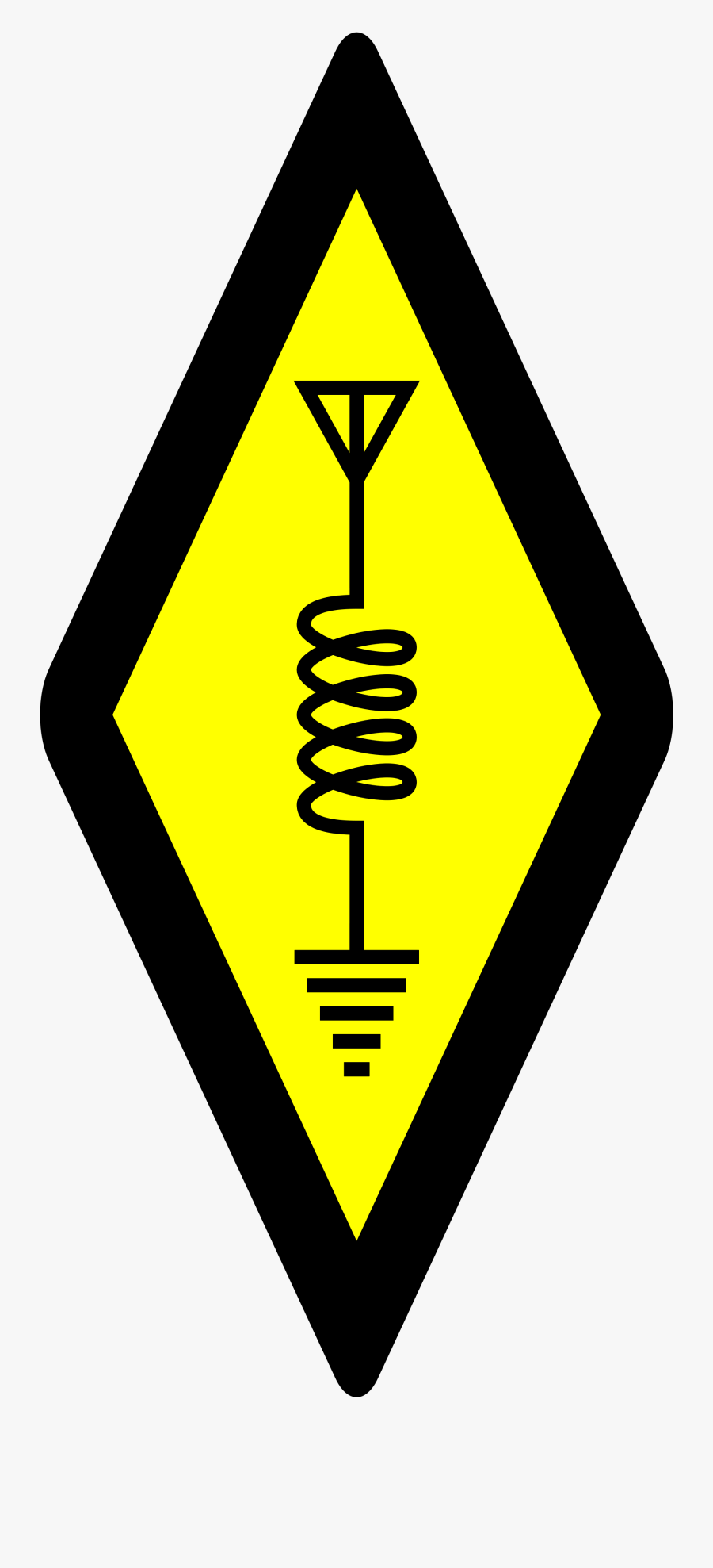 International Amateur Radio Symbol, Transparent Clipart
