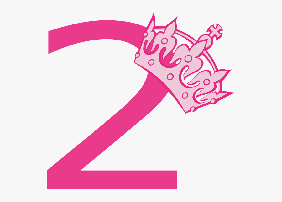 Nd Pink Clip - Happy 2nd Birthday Transparent, Transparent Clipart
