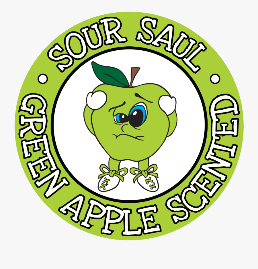 Green Apple Whiffer Stickers Scratch & Sniff Stickers, Transparent Clipart