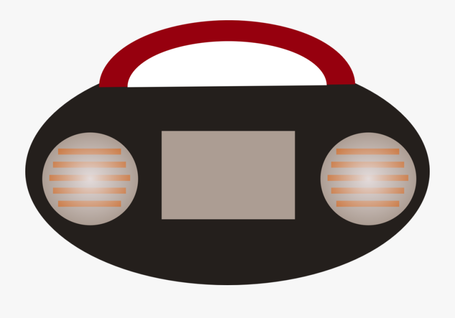 Radio - Clip Art Cassette Tape Hd, Transparent Clipart