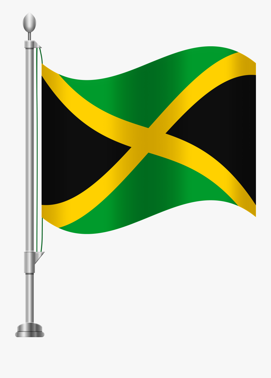 Jamaica Flag Png Clip Art, Transparent Clipart