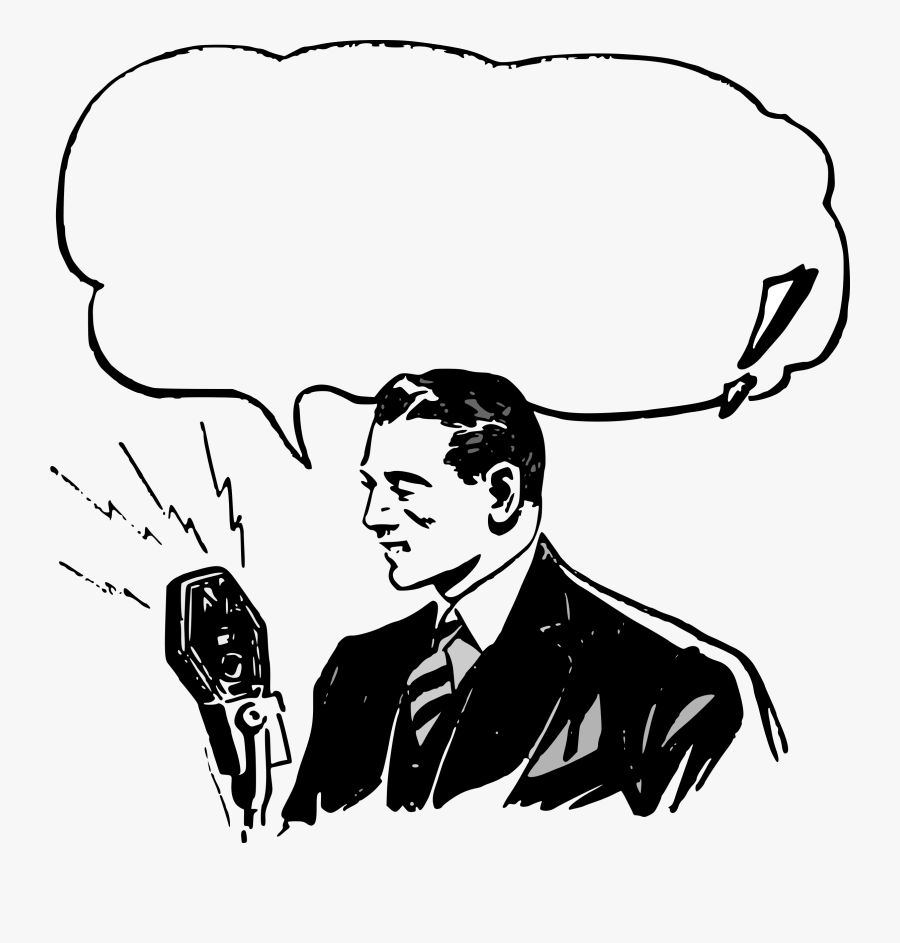 Clipart - Retro Man Clip Art, Transparent Clipart