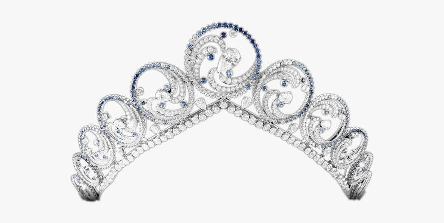 Diamond Van Jewellery Tiara Crown Arpels Cleef Clipart - Tiara De Diamantes Png, Transparent Clipart